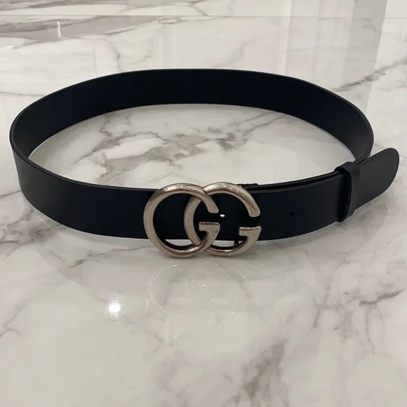 Gucci | Accessories | Gucci Gg Lightly Worn Black Belt Size  display picture 2